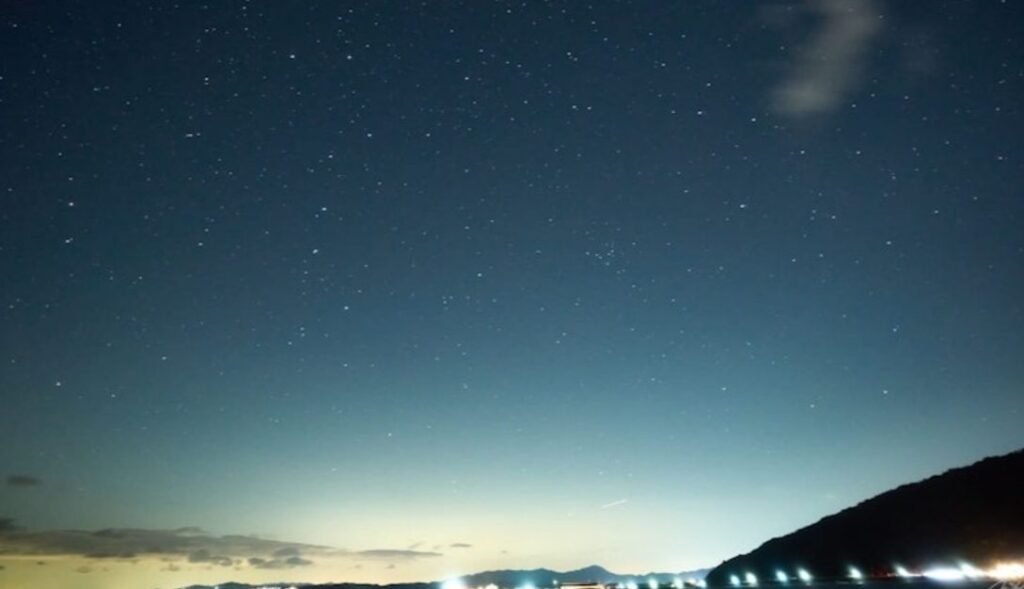 星が綺麗にみえるキャンプ場　兵庫県