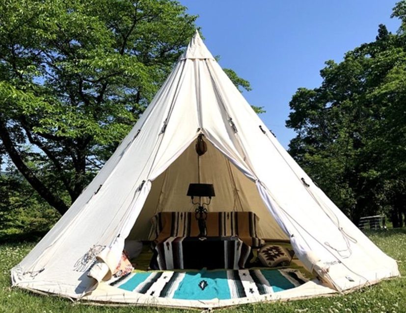 星が綺麗なキャンプ場　東北